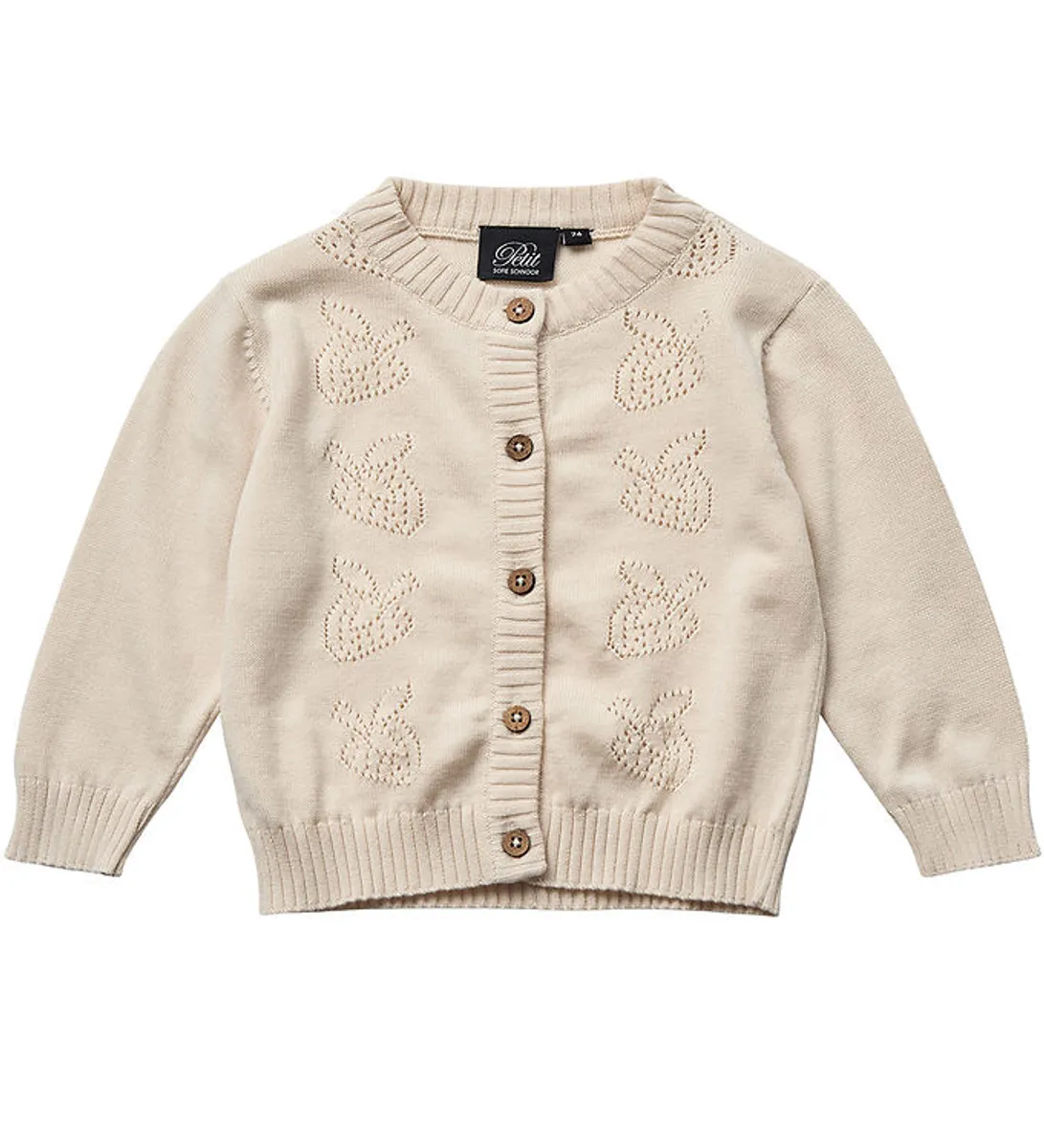 Sofie Schnoor Cardigan - Strik - Henny - Antique White