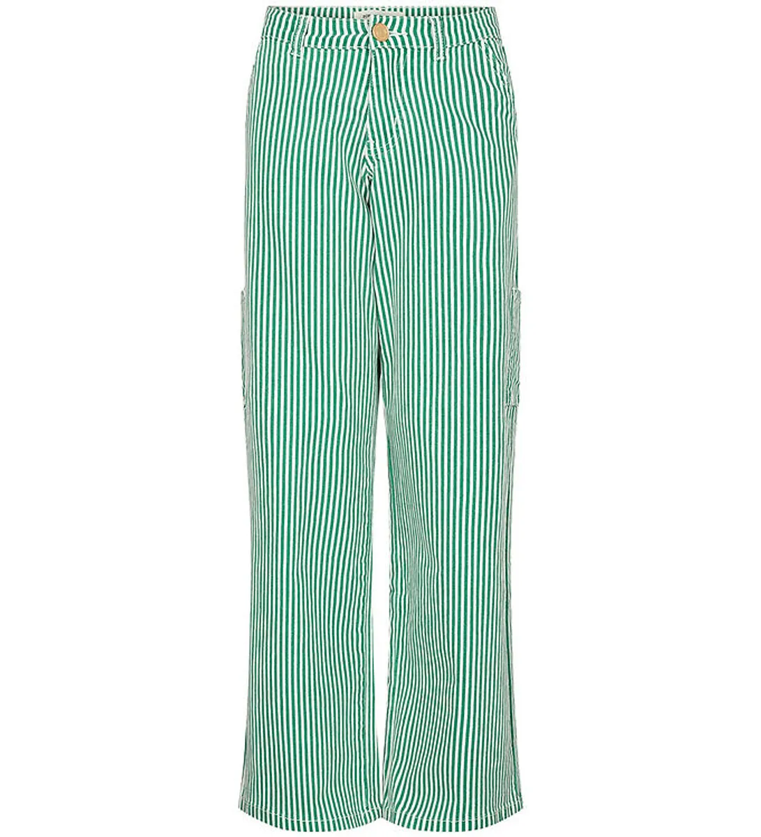 Sofie Schnoor Girls Jeans - Stribet - Green