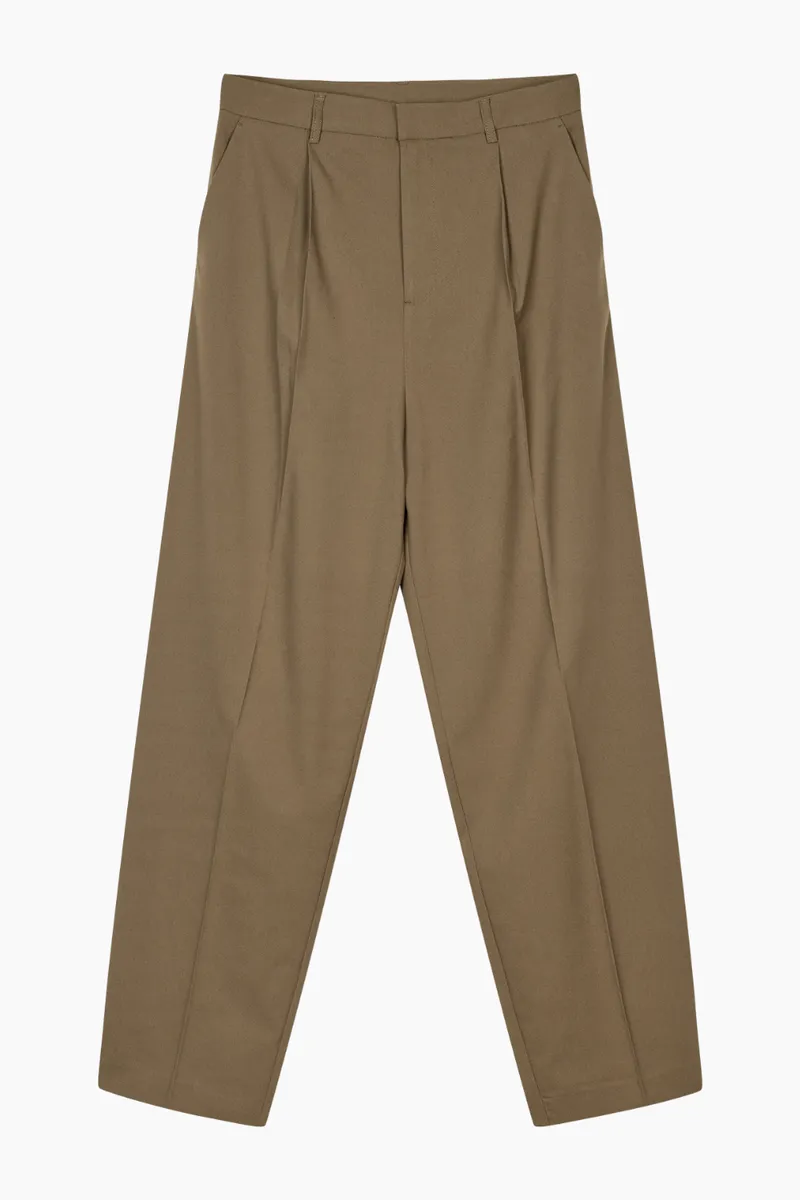 Soft Spring Maria Pants - Teak - Mads Nørgaard - Brun L