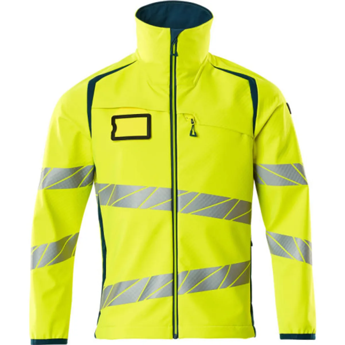 SOFTSHELL JAKKE,4XL,HI-VIS GUL