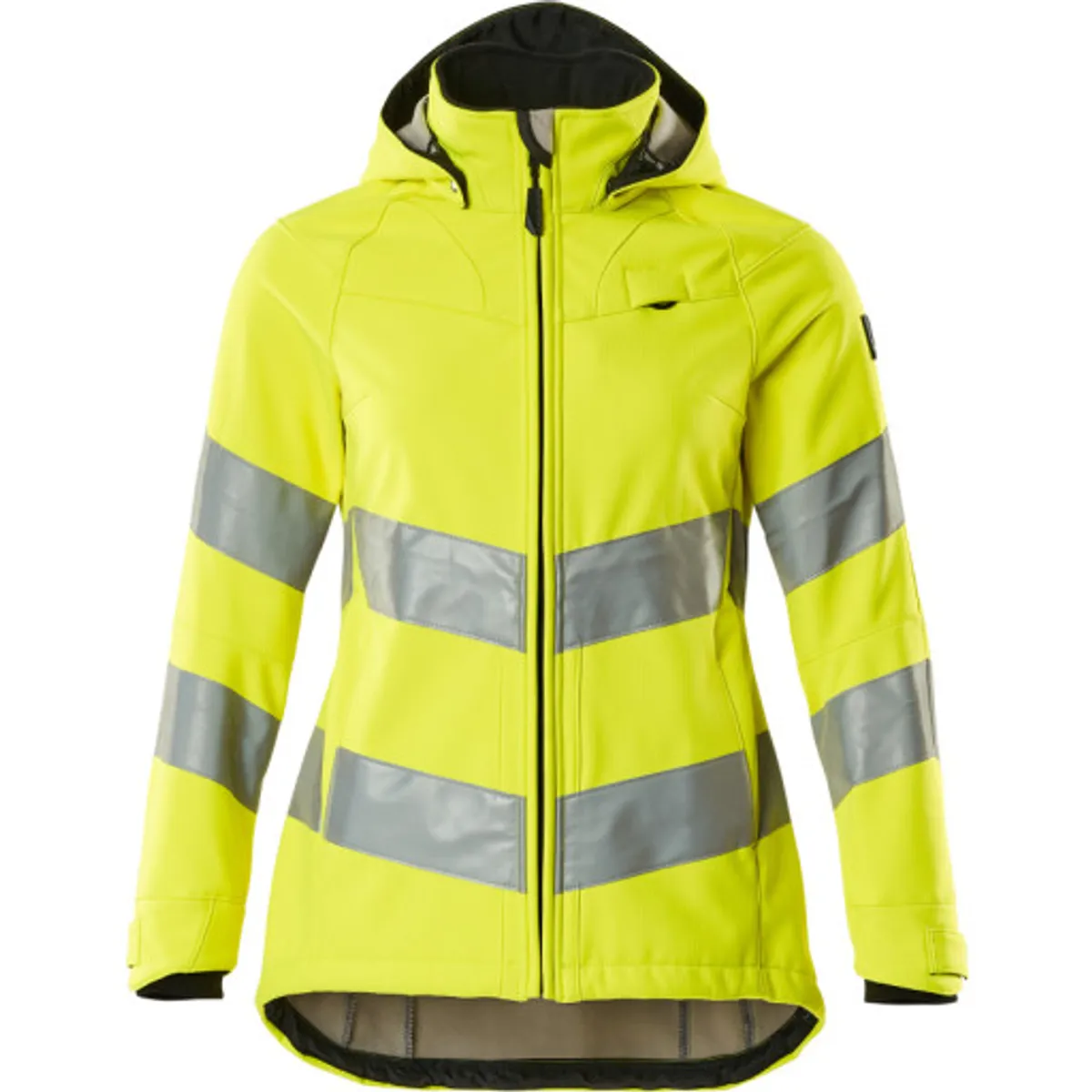 SOFTSHELL JAKKE,4XL,HI-VIS GUL