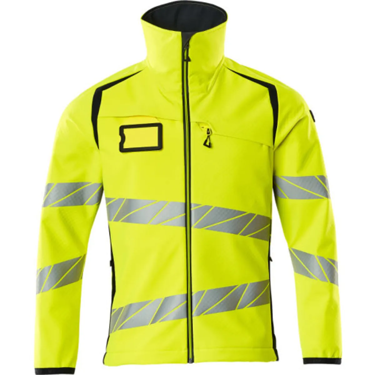 SOFTSHELL JAKKE,4XL,HI-VIS GUL