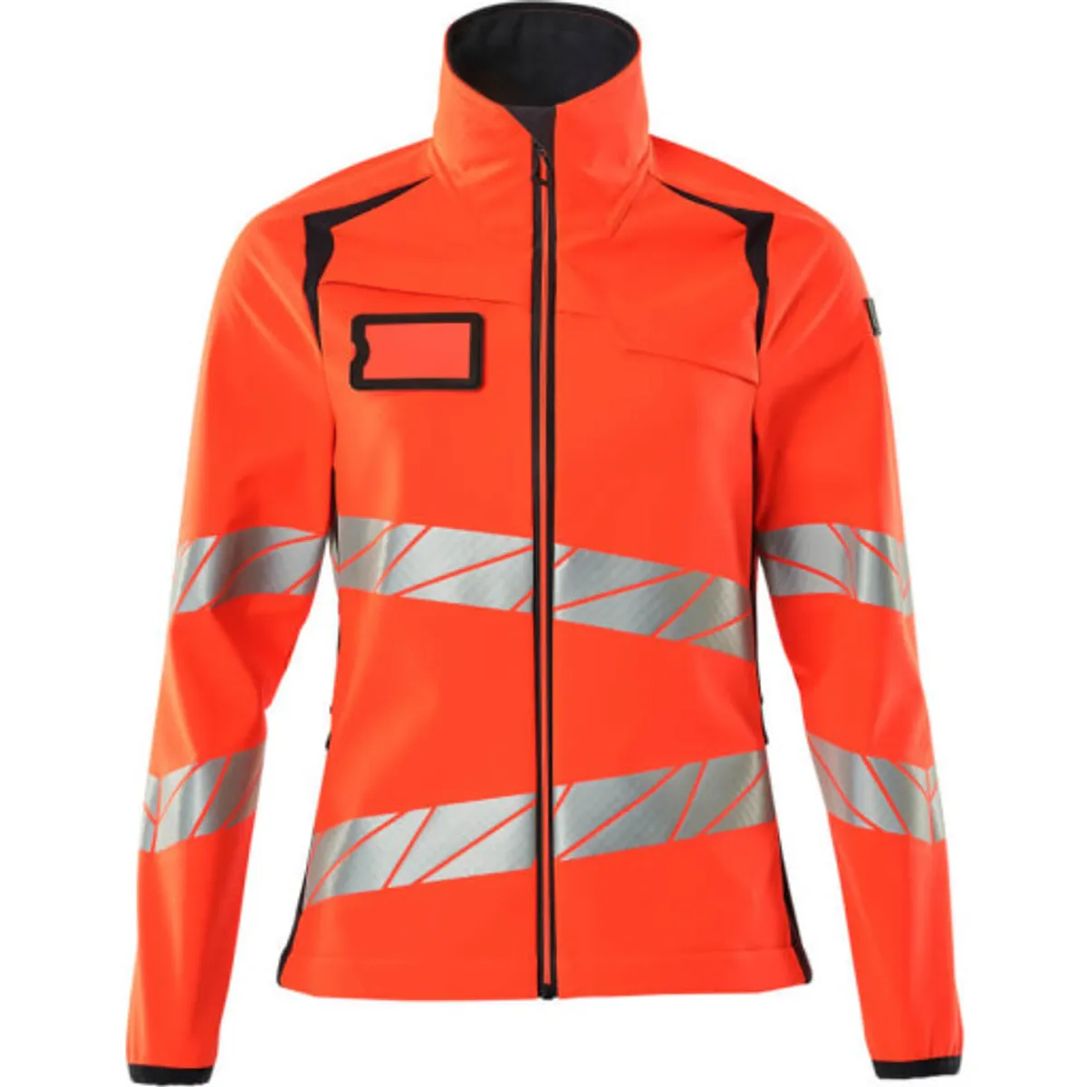 SOFTSHELL JAKKE,4XL,HI-VIS RØD