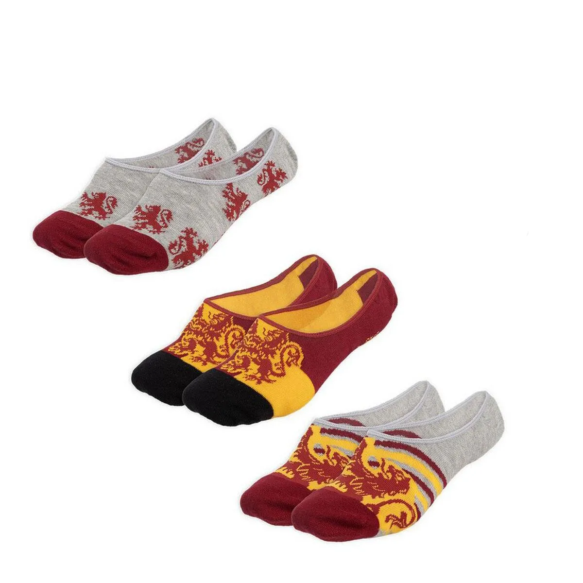 Sokker Harry Potter Unisex 3 par 41-46