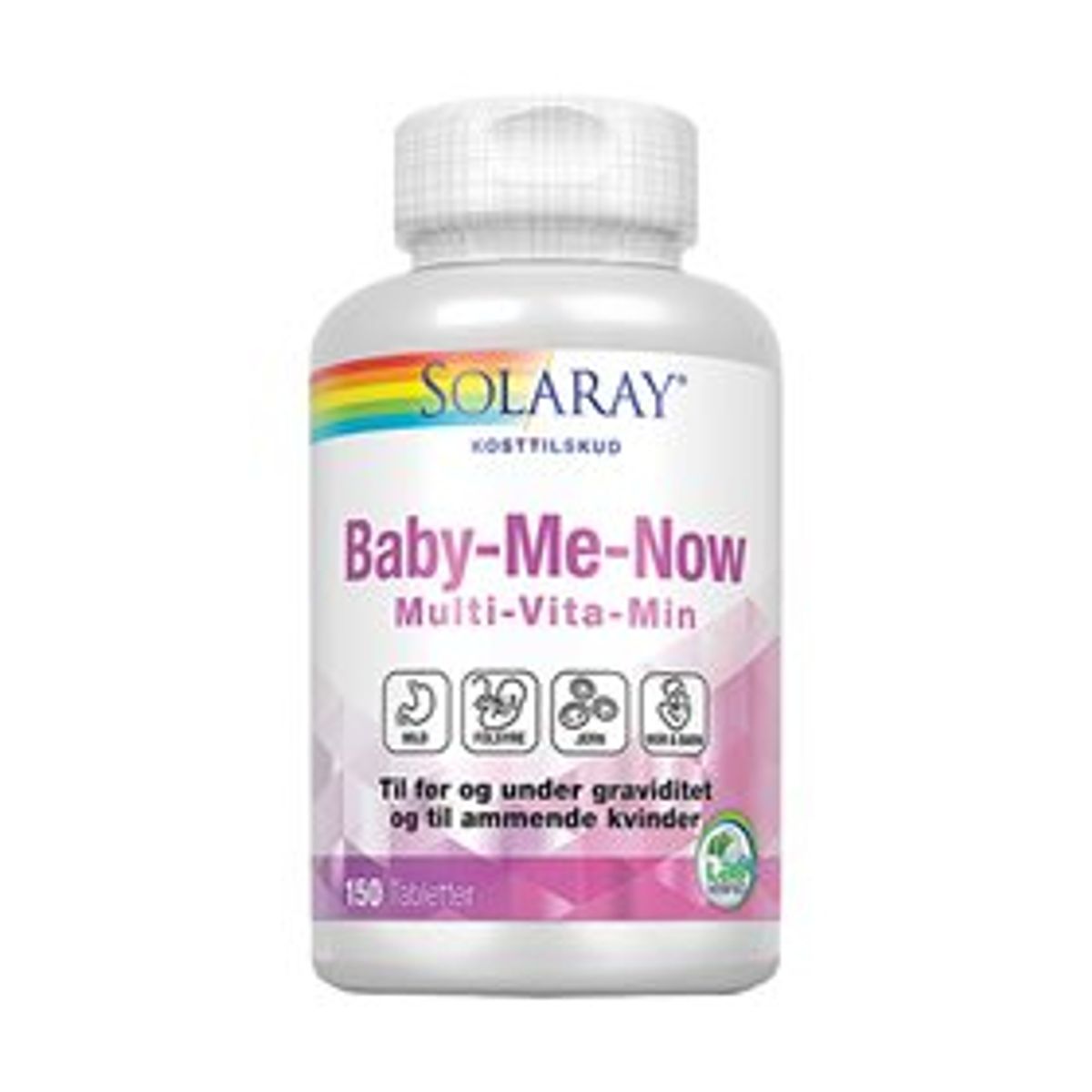 Solaray Baby Me Now Multivitamin 150 tab.