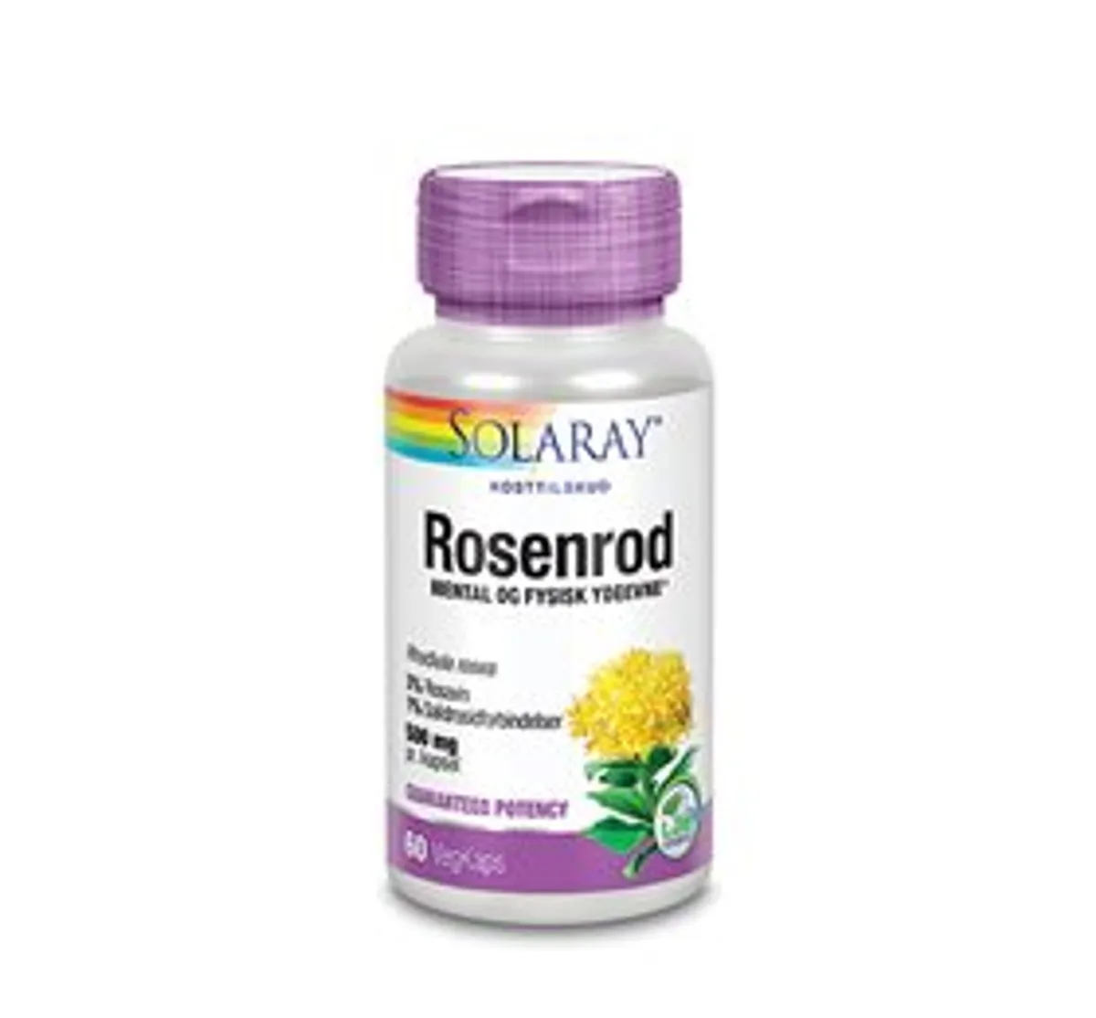 Solaray Rosenrod Ekstrakt 500 mg