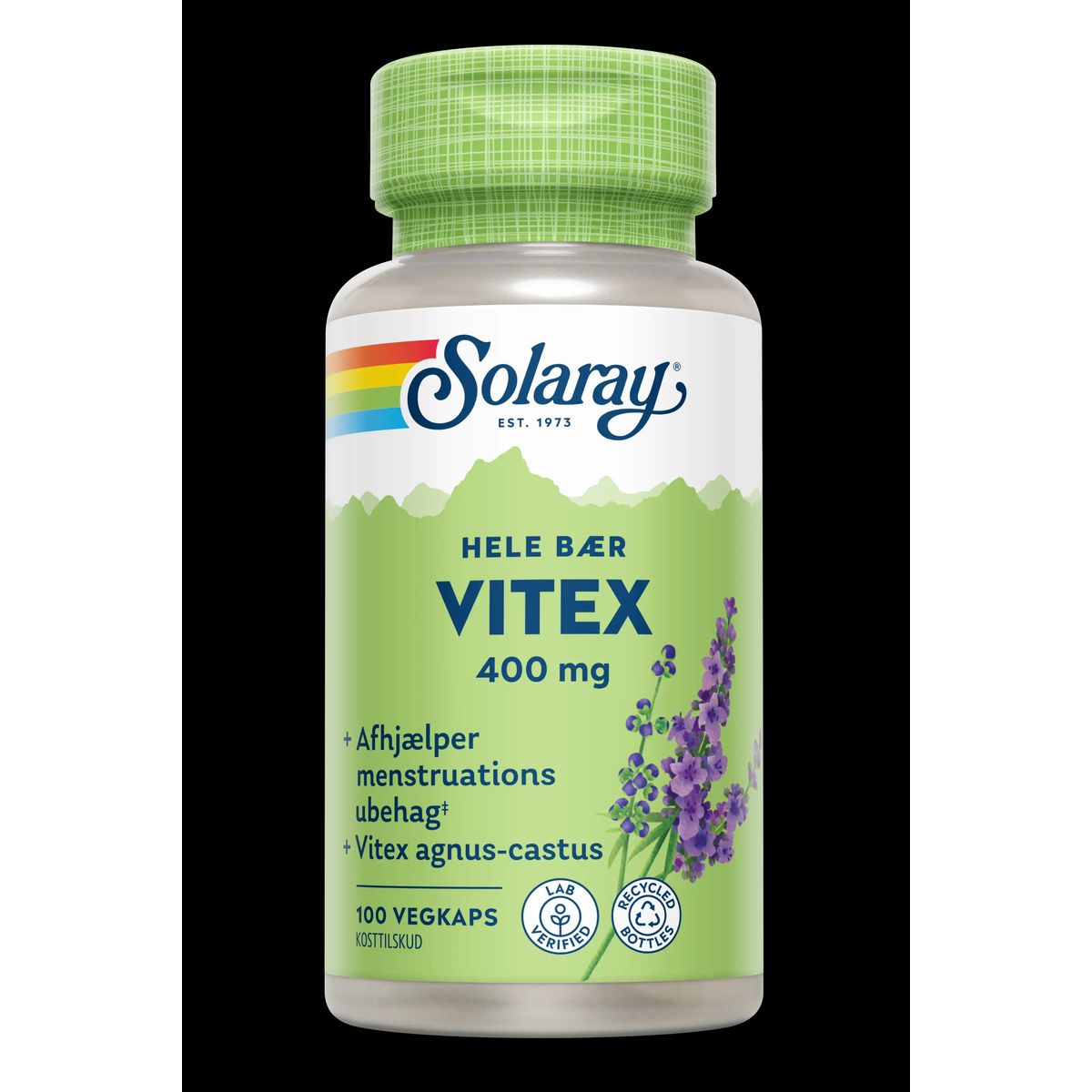 Solaray Vitex Agnus Castus. 100 Tabletter