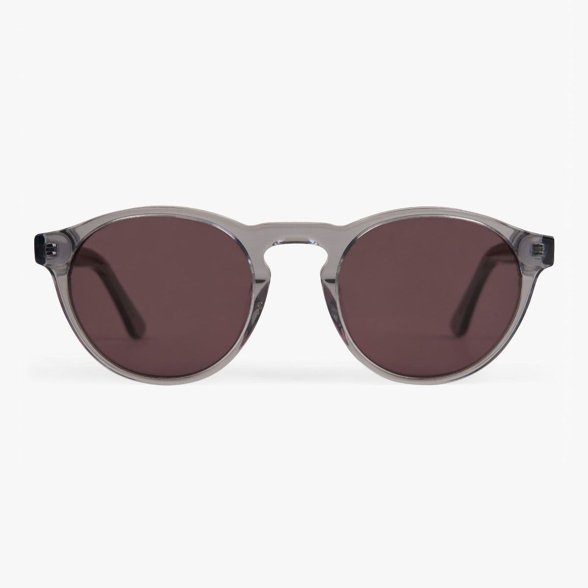 Solbriller +1 -Women's Trondheim Crystal Grey - Luxreaders