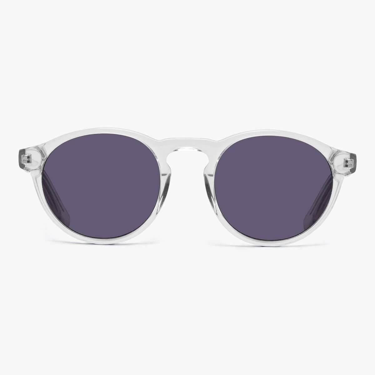 Solbriller +1 -Women's Trondheim Crystal White - Luxreaders