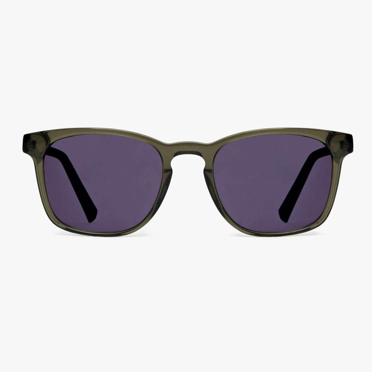 Solbriller +3.5 -Men's Bornholm Shiny Olive - Luxreaders