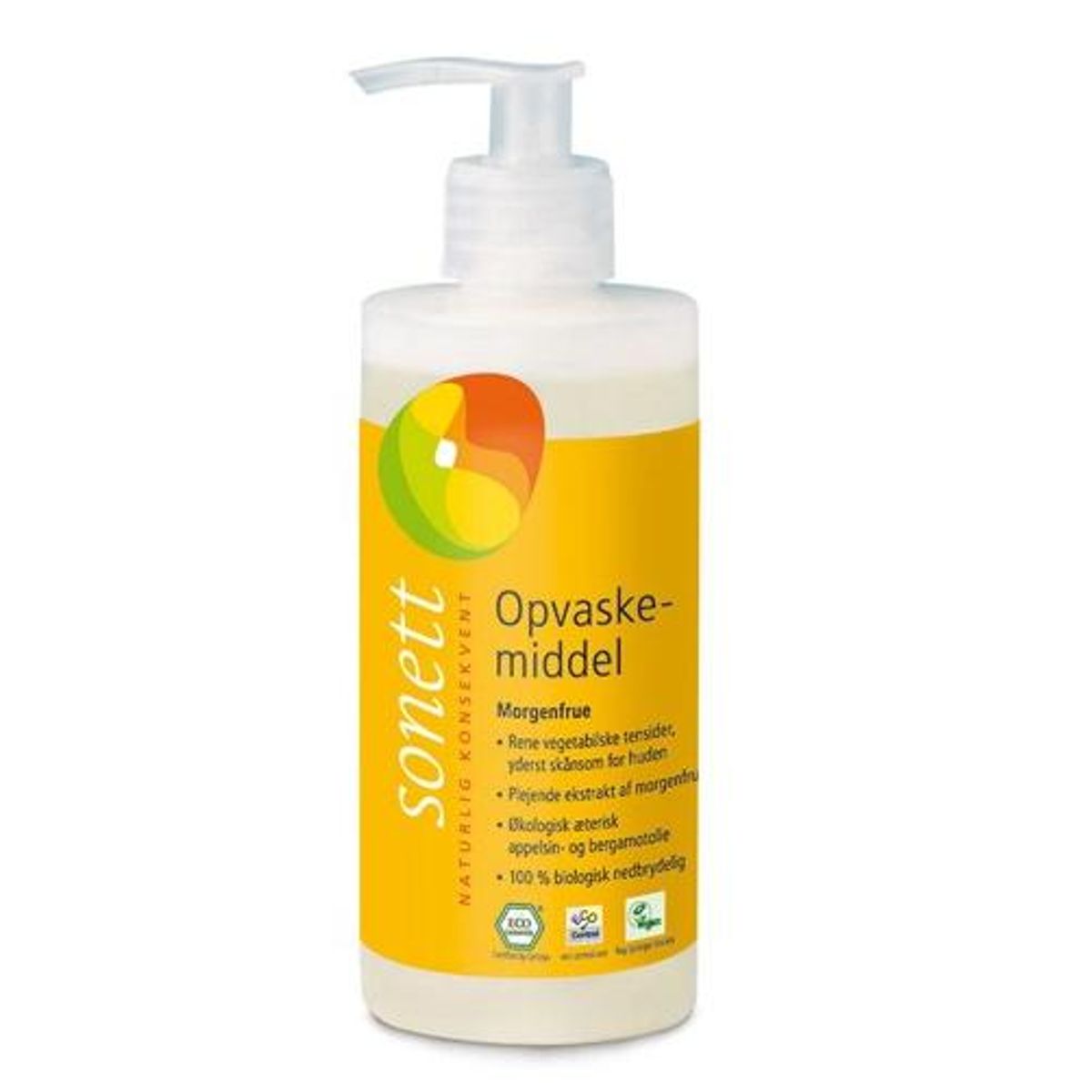 Sonett Opvaskemiddel morgenfrue, 300ml.