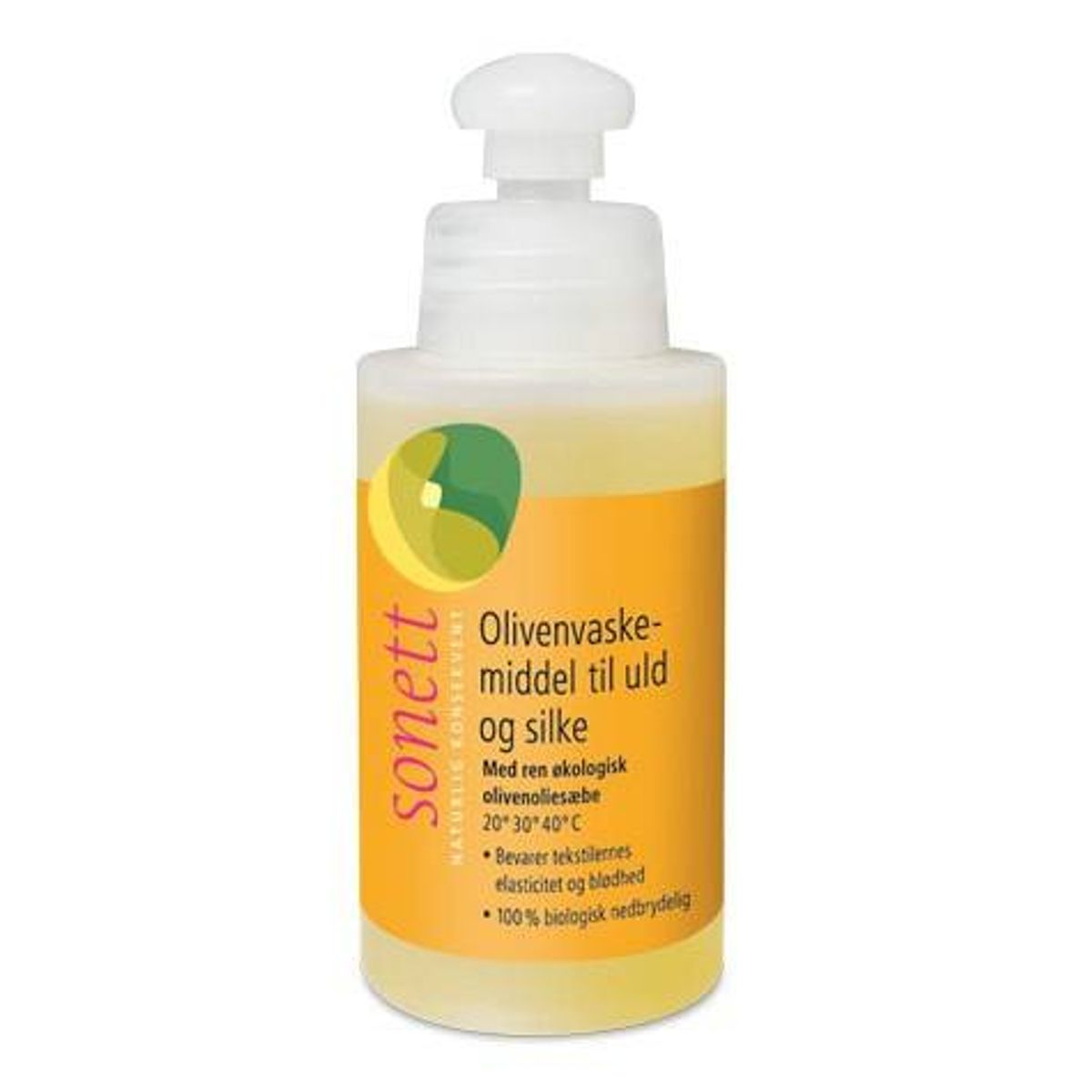 Sonett Vaskemiddel uld/silke oliven - 120 ml.