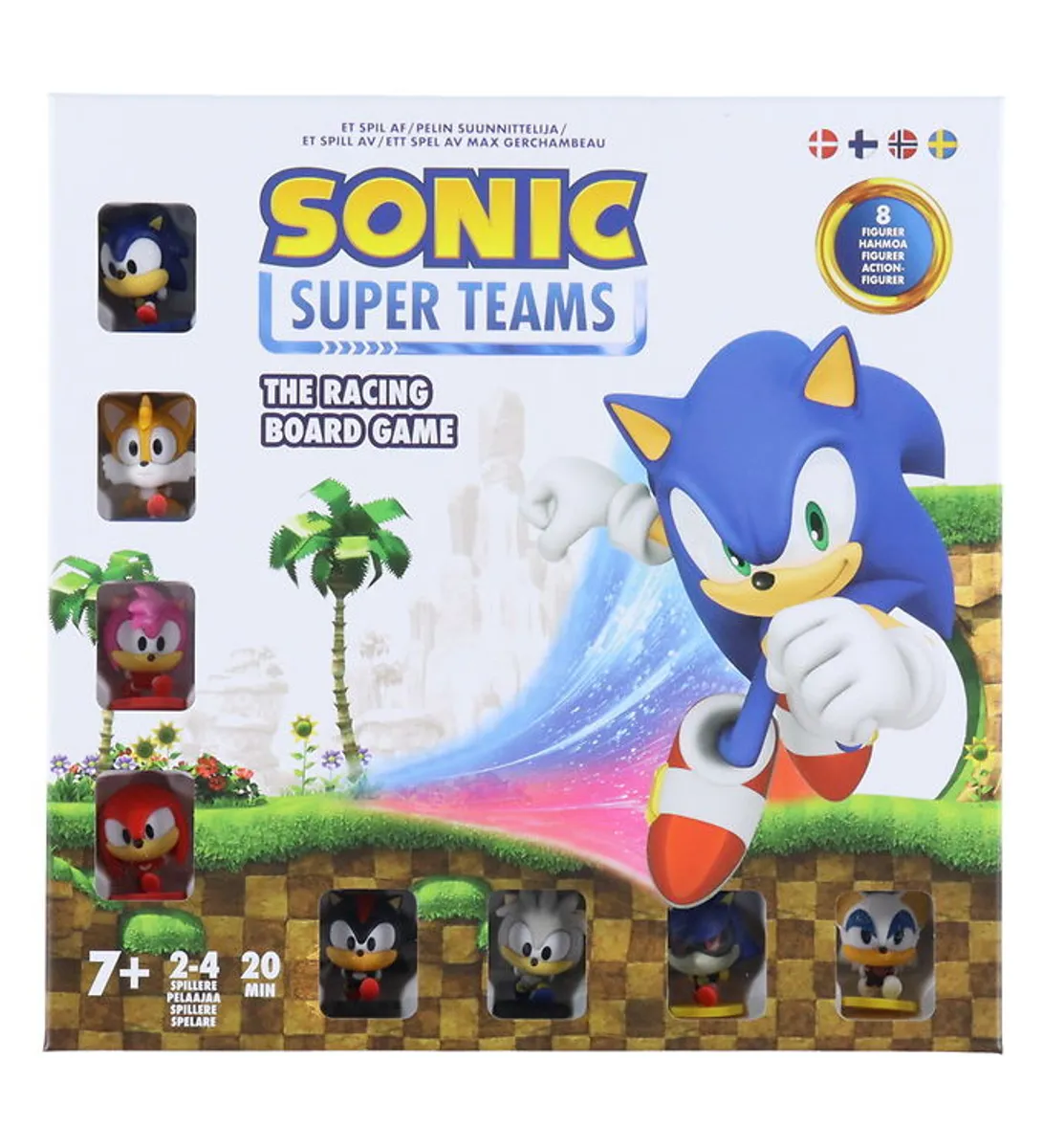 Sonic Brætspil - Sonic Super Teams - Nordic