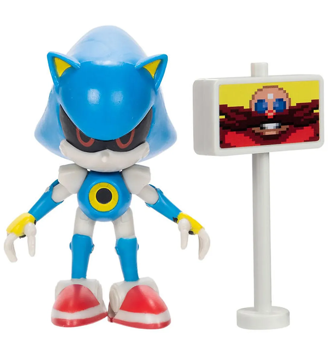 Sonic Figur m. Tilbehør - Metal Sonic