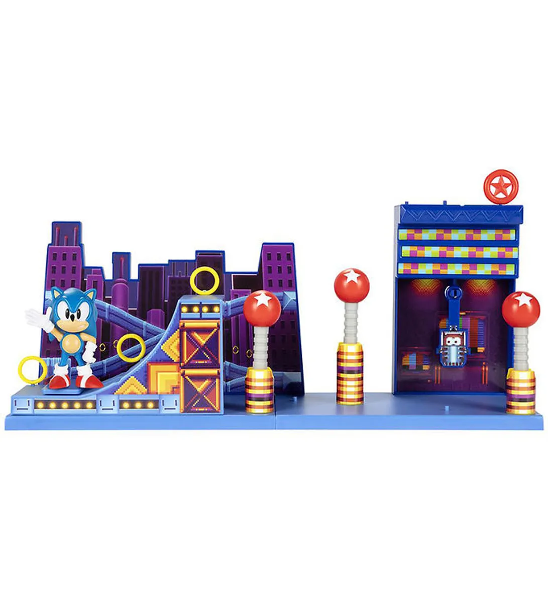 Sonic Legesæt - Studiopolis Playset Zone