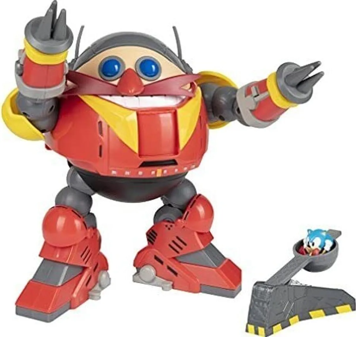 Sonic The Hedgehog Legetøj - Giant Eggman Robot Battle Legesæt