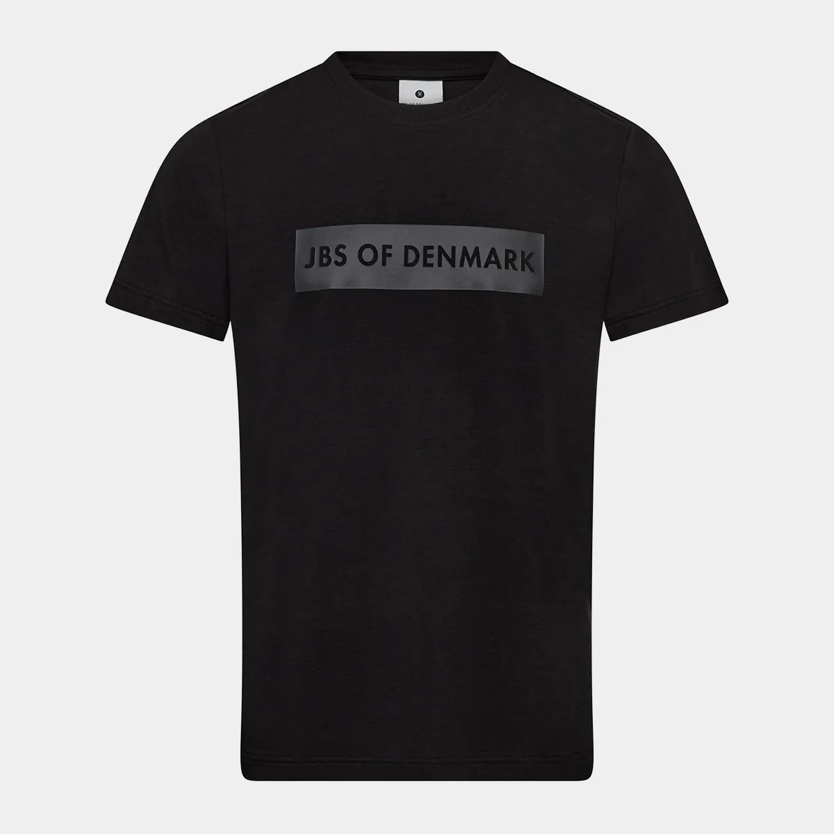 Sort bambus T-shirt med logo fra JBS of Denmark, L