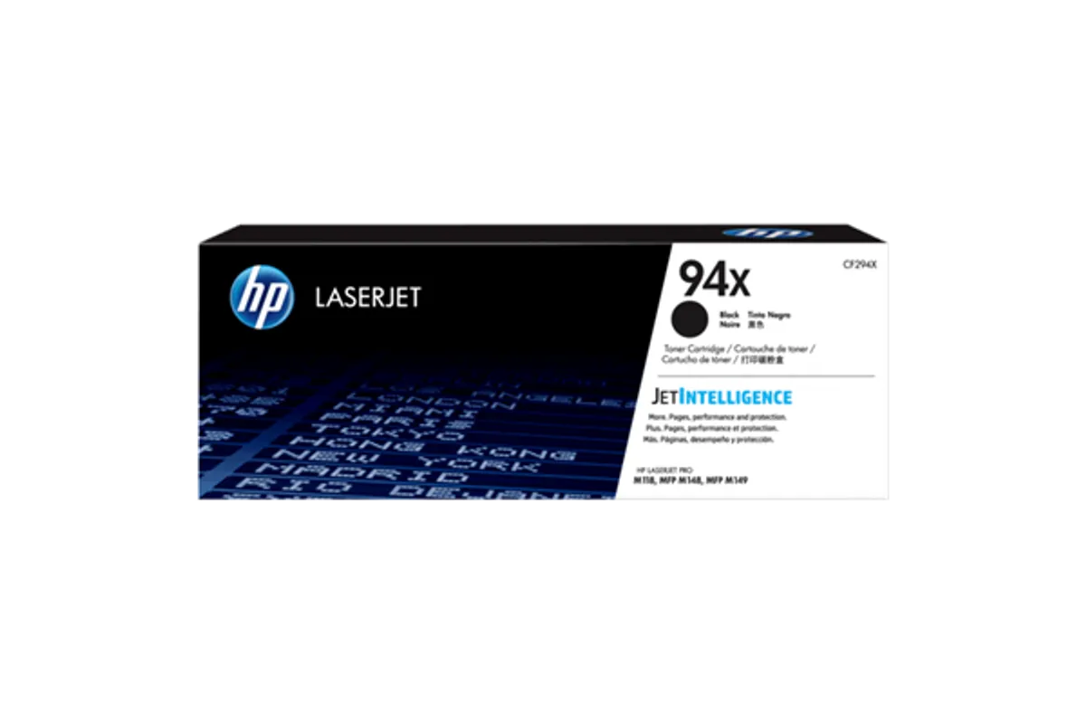 Sort lasertoner - HP nr.94 X - 2.800 sider