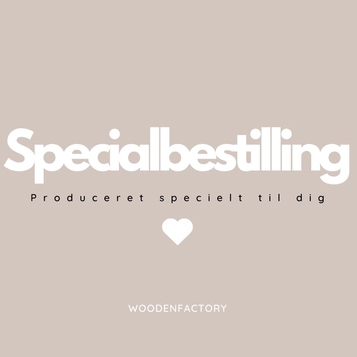 Specialbestilling - Fineret eg