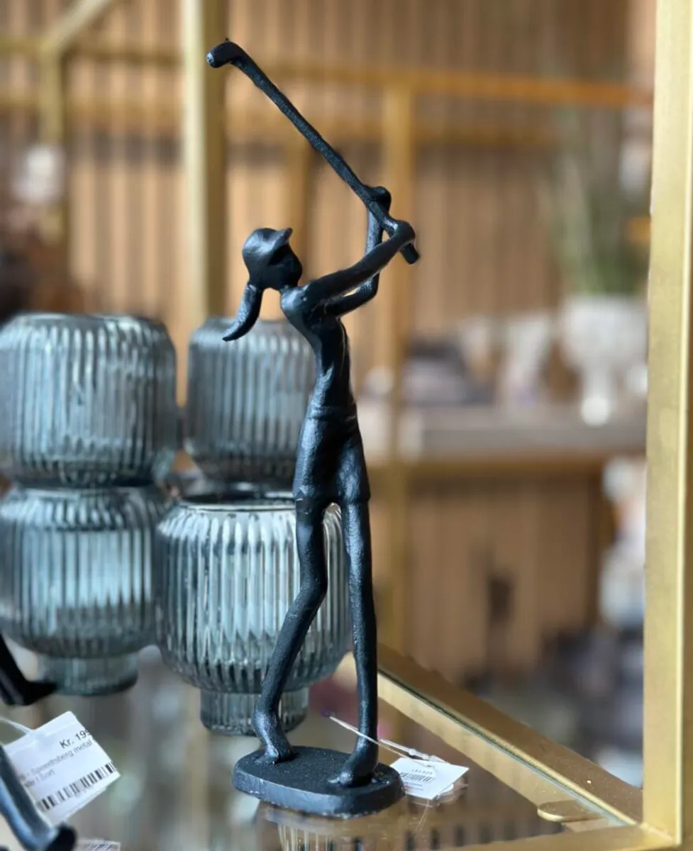 Speedtsberg Golfspiller Figur Dame- Metal