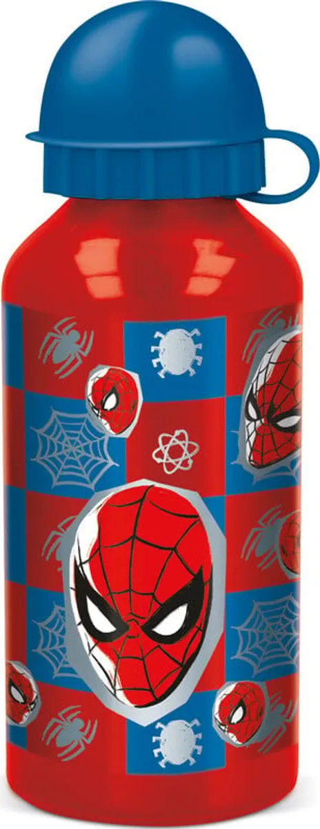 Spiderman - Drikkedunk - Rød Blå - 400 Ml