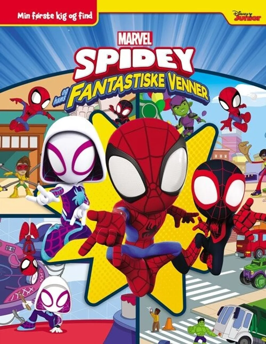 Spidey Og Hans Fantastiske Venner - Min Første Kig Og Find - Diverse - Bog