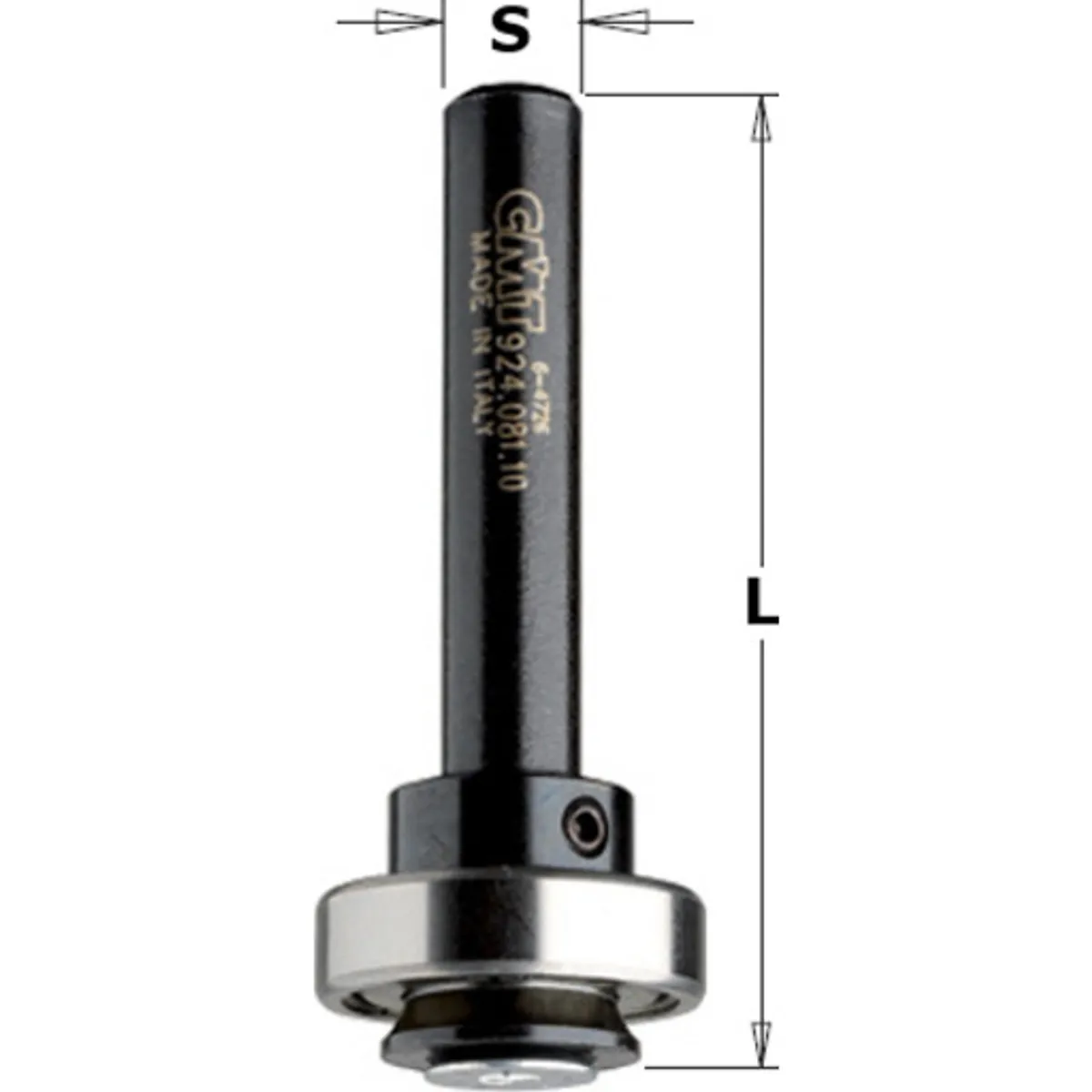 Spindel t/undersæn.8 mm skaft