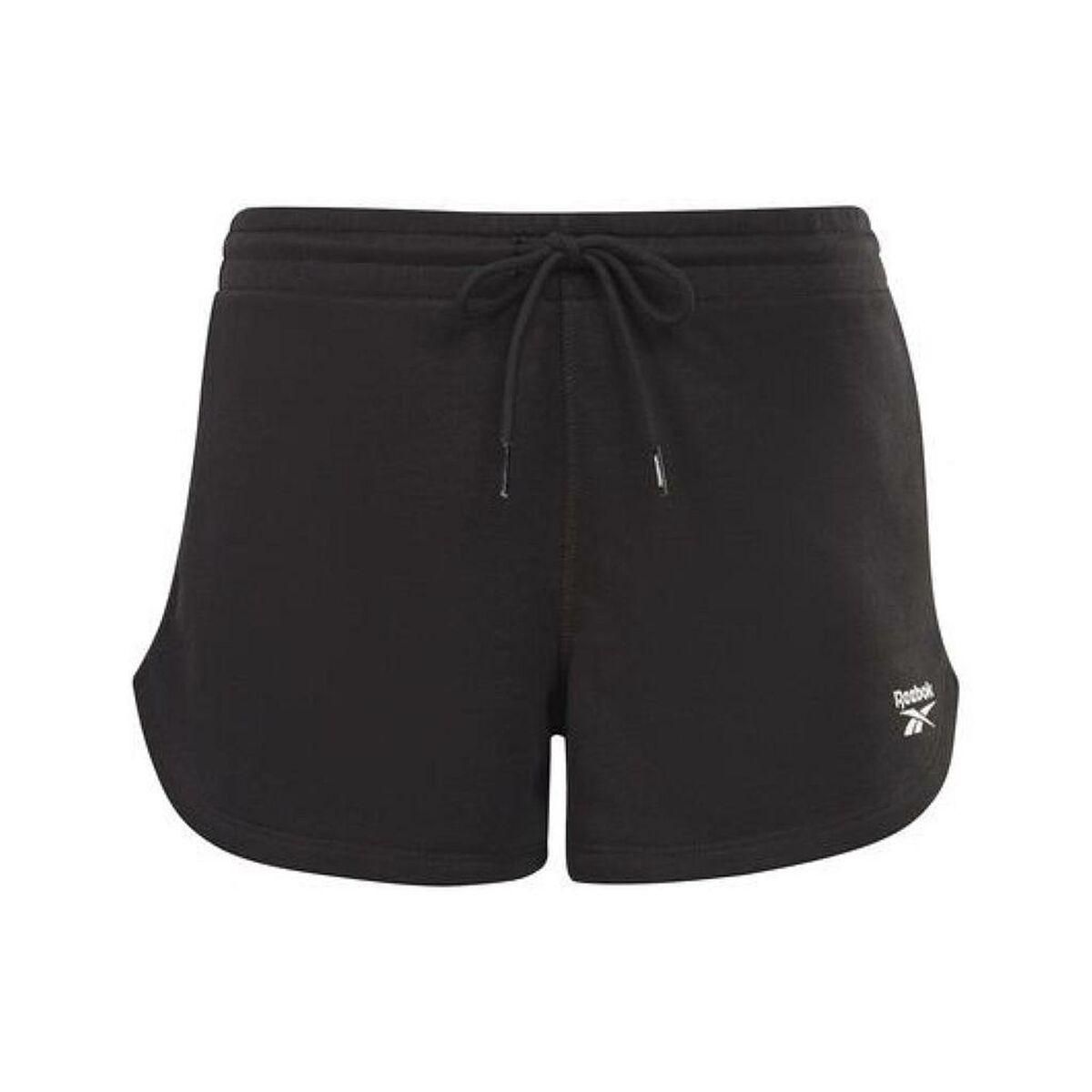 Sport shorts til kvinder Reebok RI FRENCH TERRY H54767 Sort XS