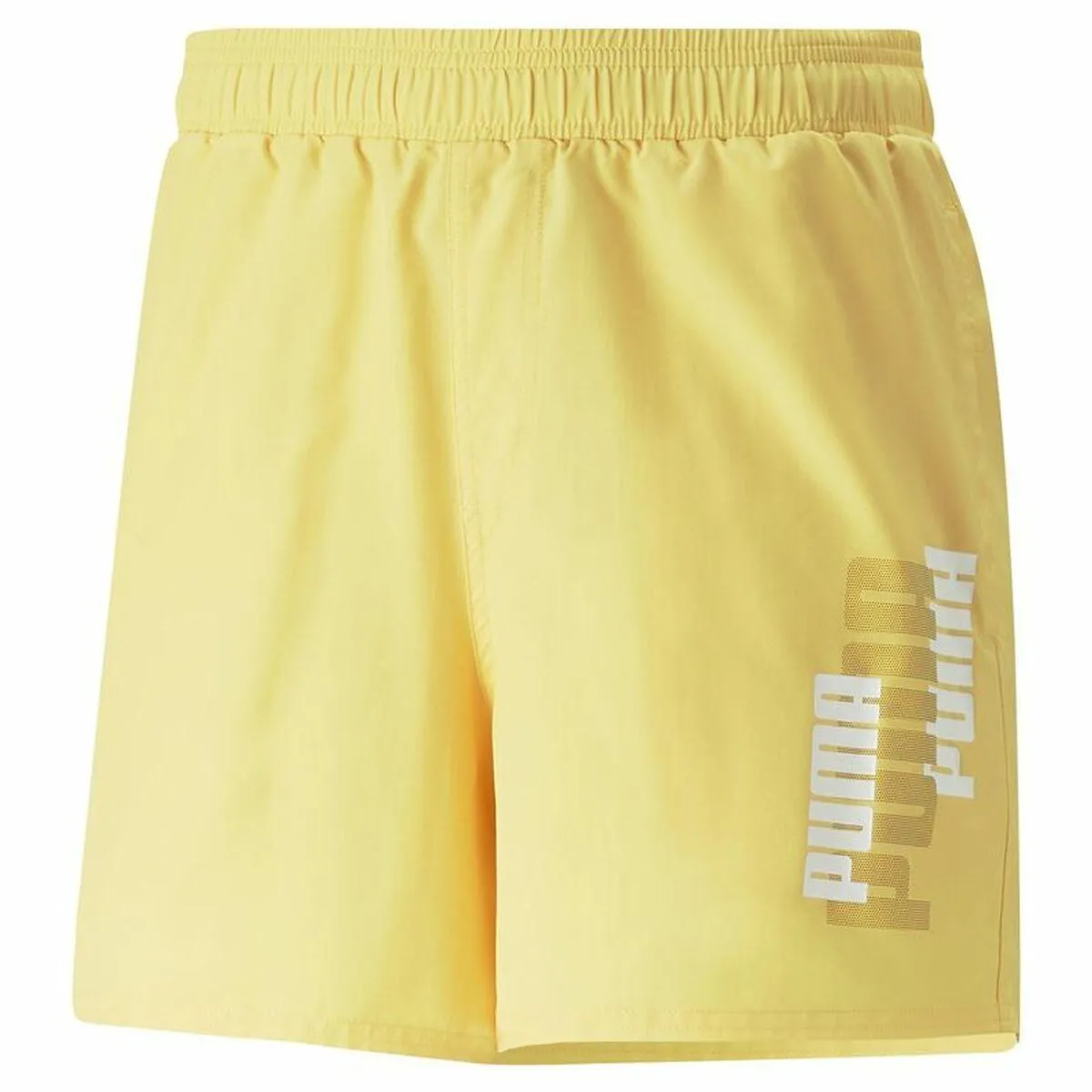 Sport shorts til mænd Puma Ess+ Logo Power Gul M