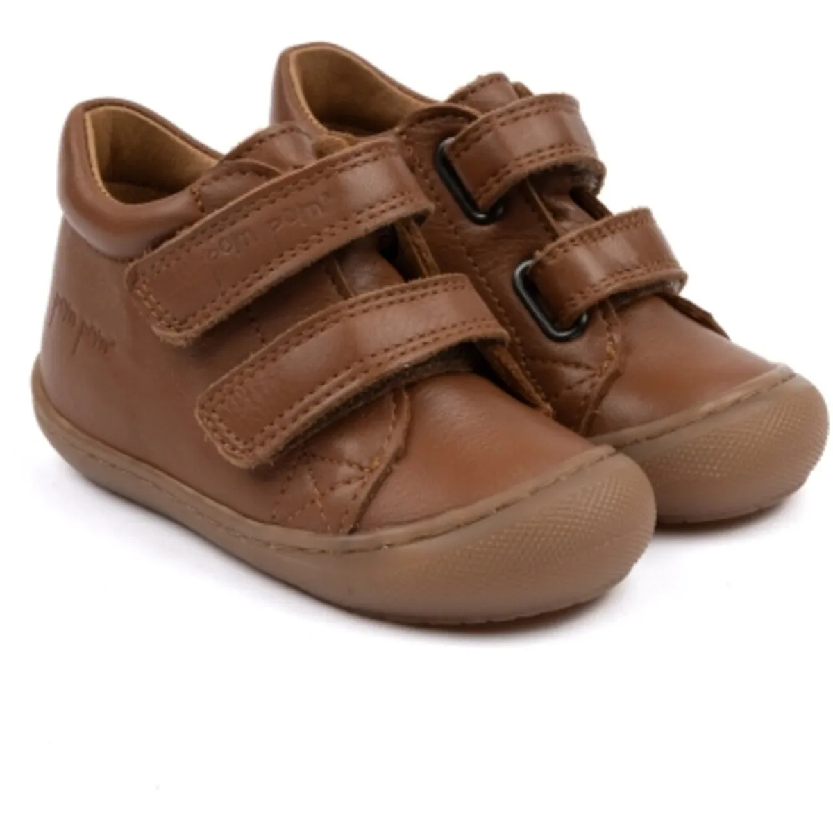 Sport velcro sko - DARK CAMEL - 20