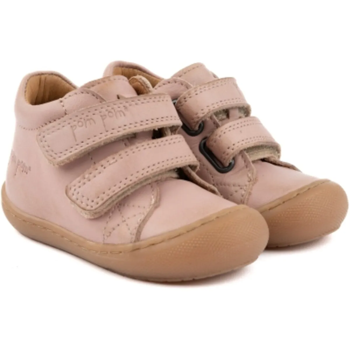 Sport velcro sko - DARK ROSE - 20