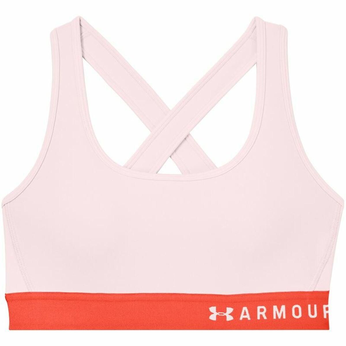 Sports-BH Under Armour Mid Crossback Pink S