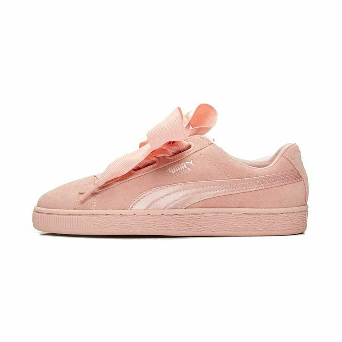 Sportssneakers til damer Puma Suede Heart Ep Gul 38.5