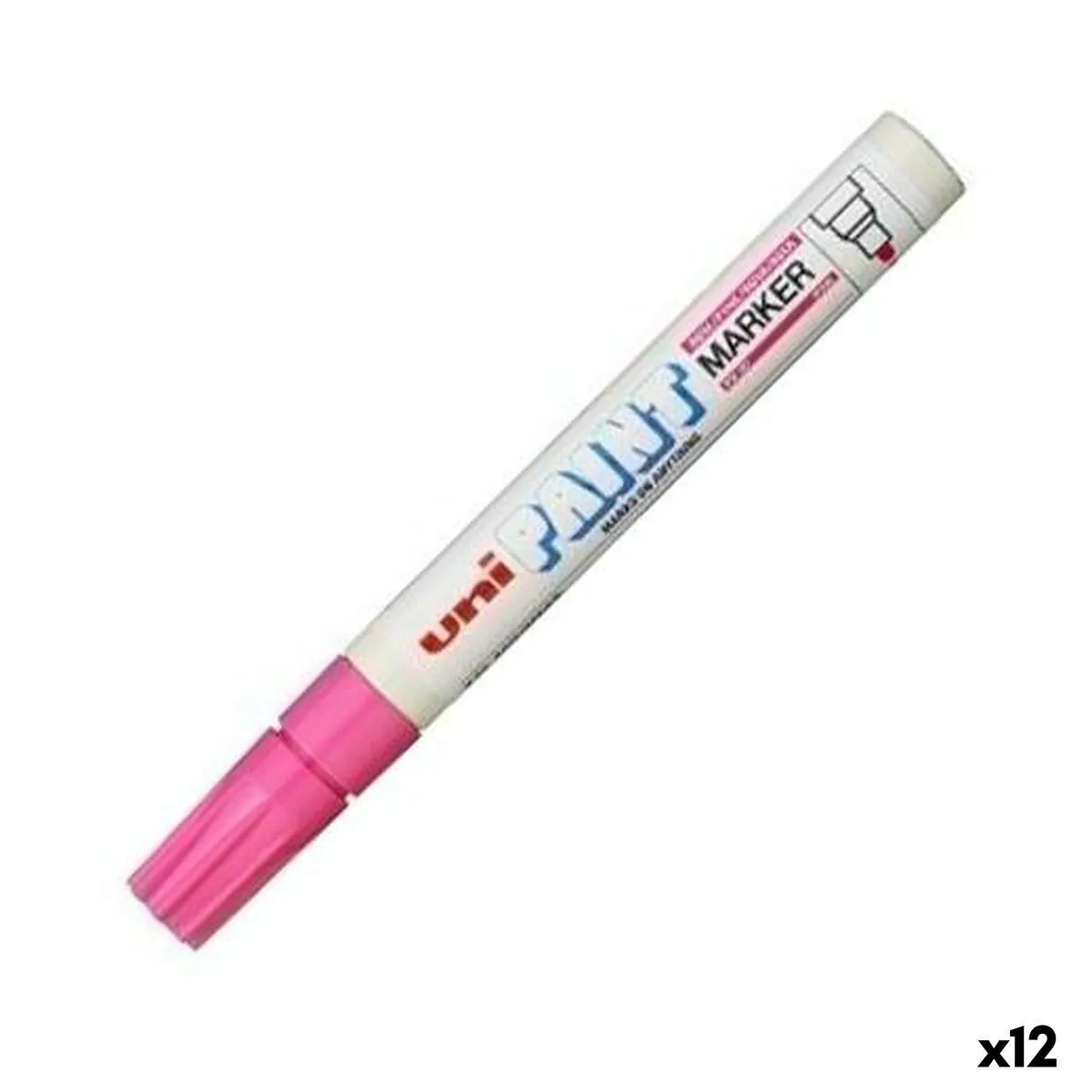 Sprittusch Uni-Ball PX-20 Pink (12 enheder)