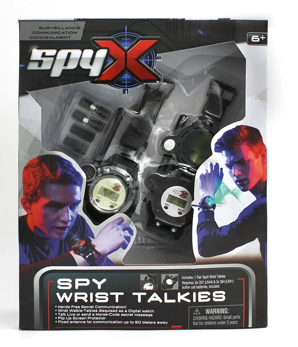 SpyX Wrist Talkies - spion - Legekammeraten.dk