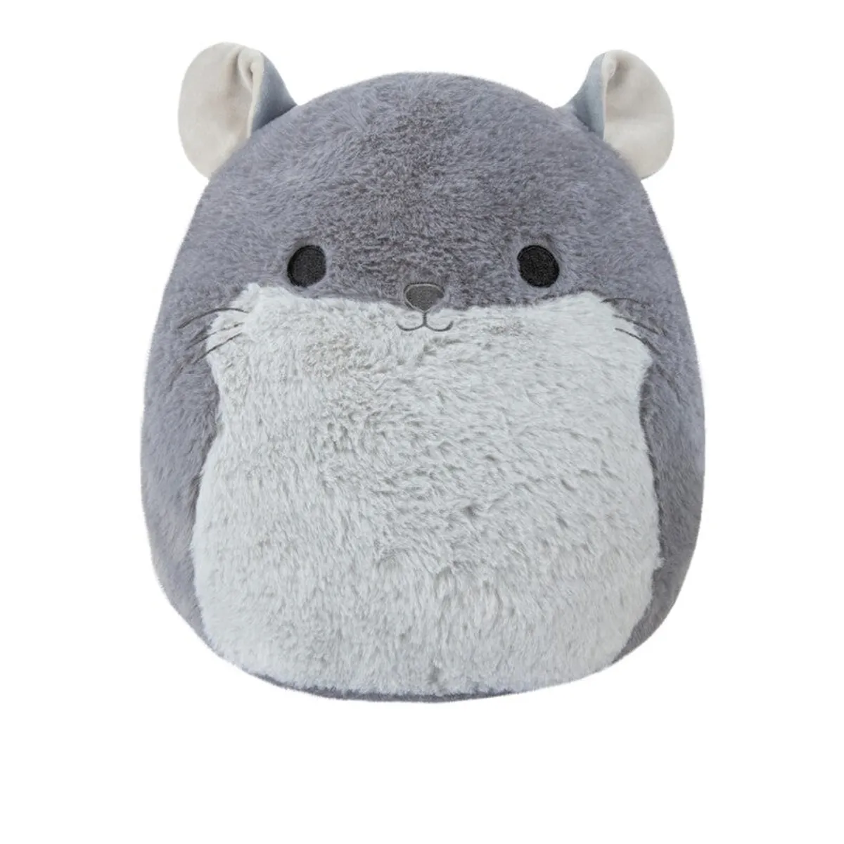 Squishmallows 30 cm Fuzz A Mallows Miper Chinchilla - Bamse - Legekammeraten.dk