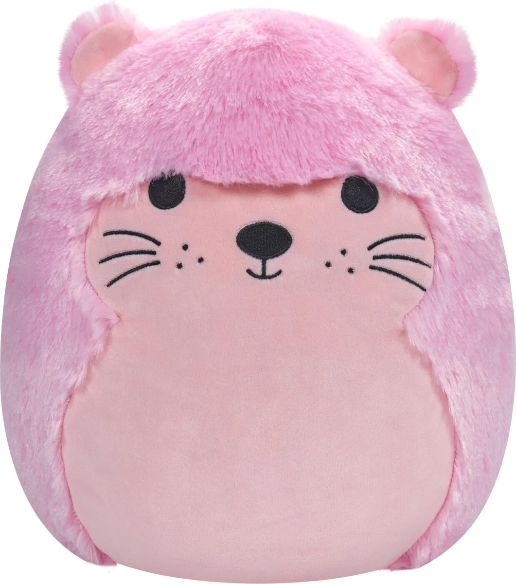 Squishmallows Bamse - Fuzz A Mallows - Anu Otter - 40 Cm