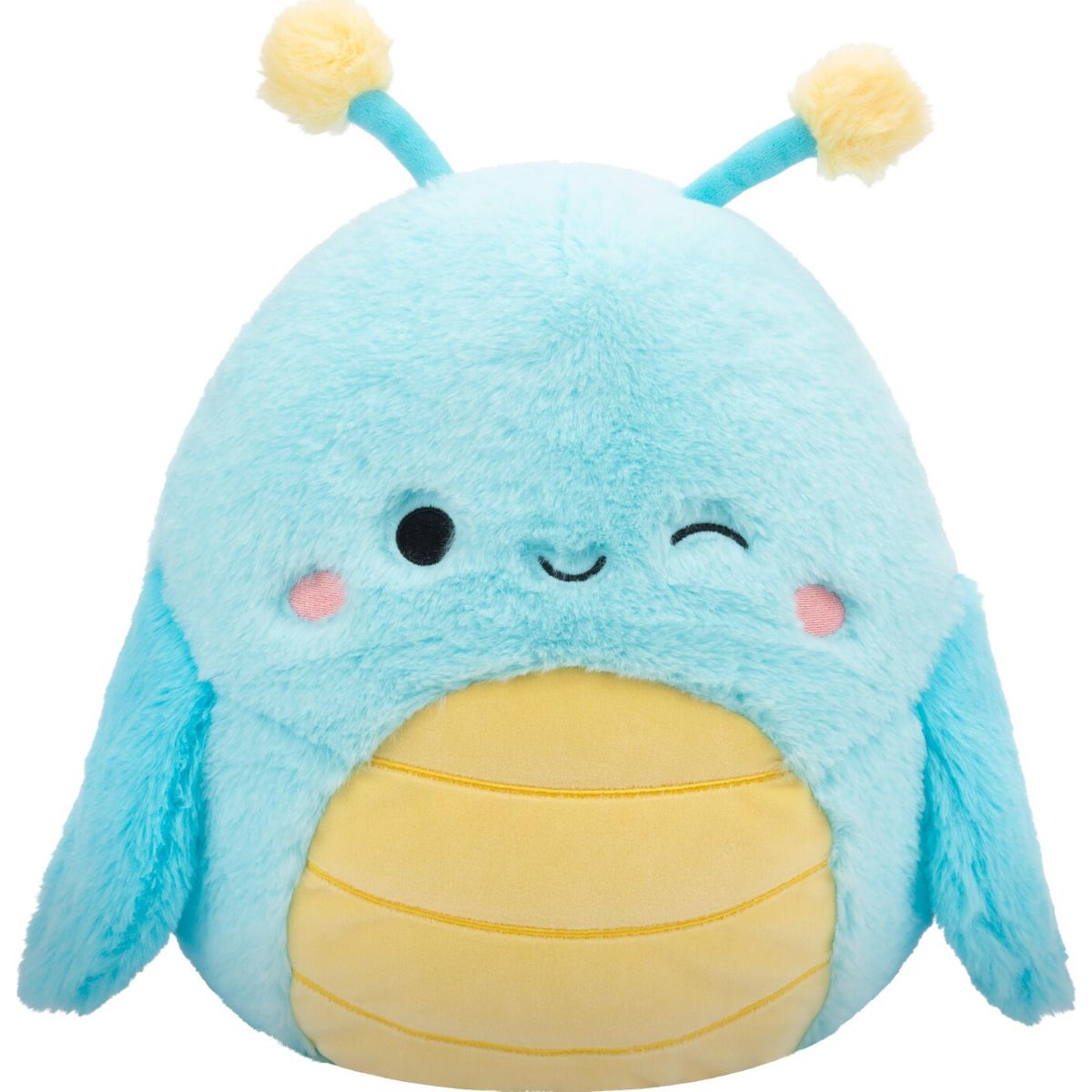 Squishmallows Bamse - Fuzz A Mallows - Giles Grasshopper - 40 Cm