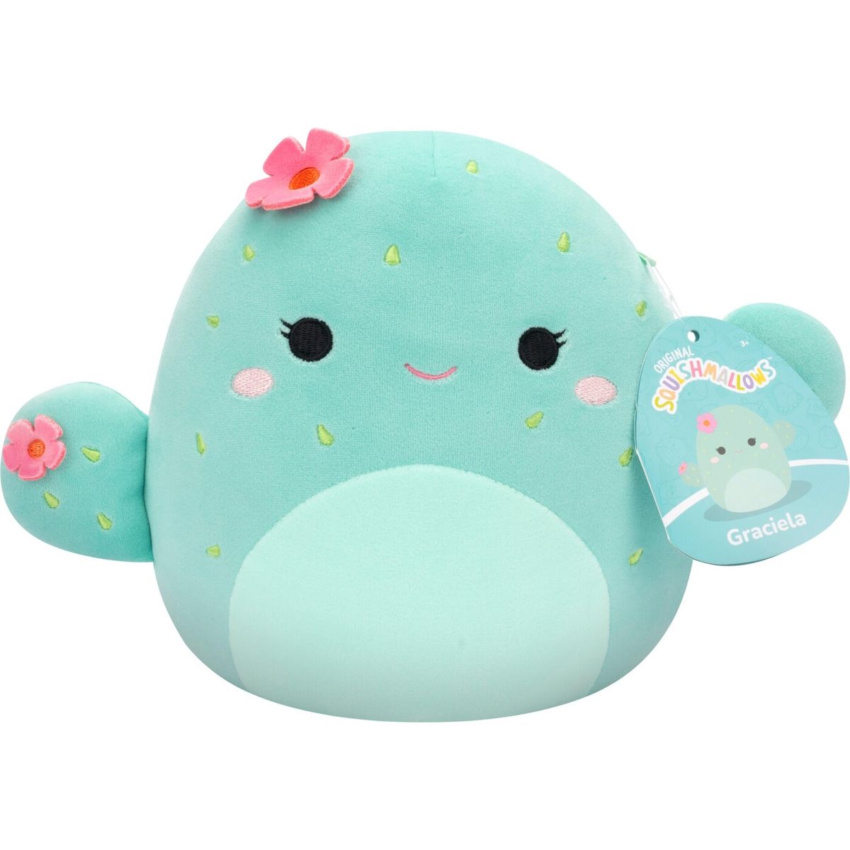 Squishmallows Bamse - Graciela Kaktus - 19 Cm