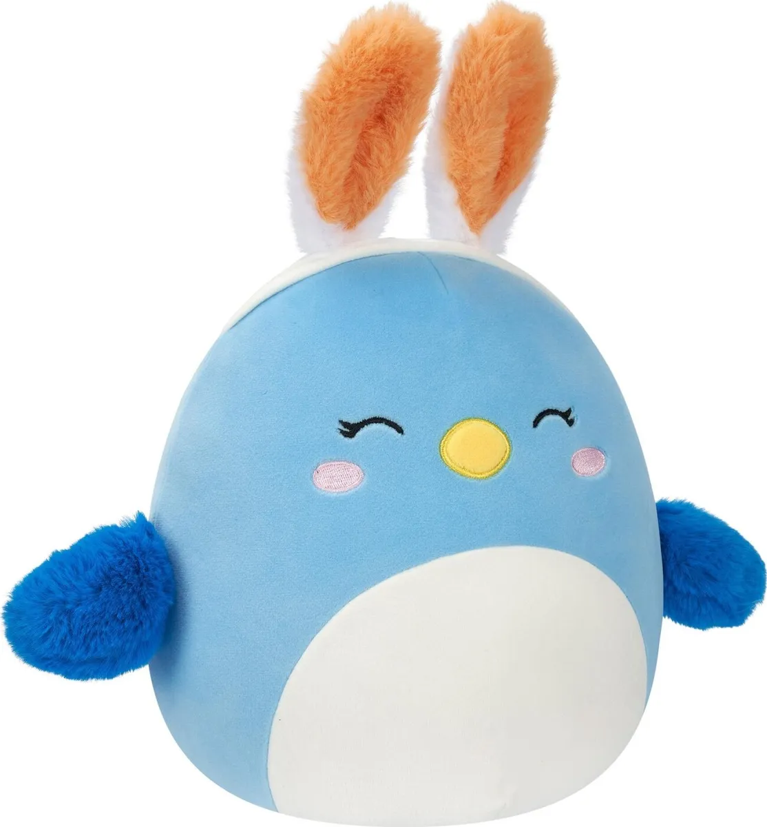 Squishmallows Bamse - Spring - Bebe The Blue Bird - 19 Cm