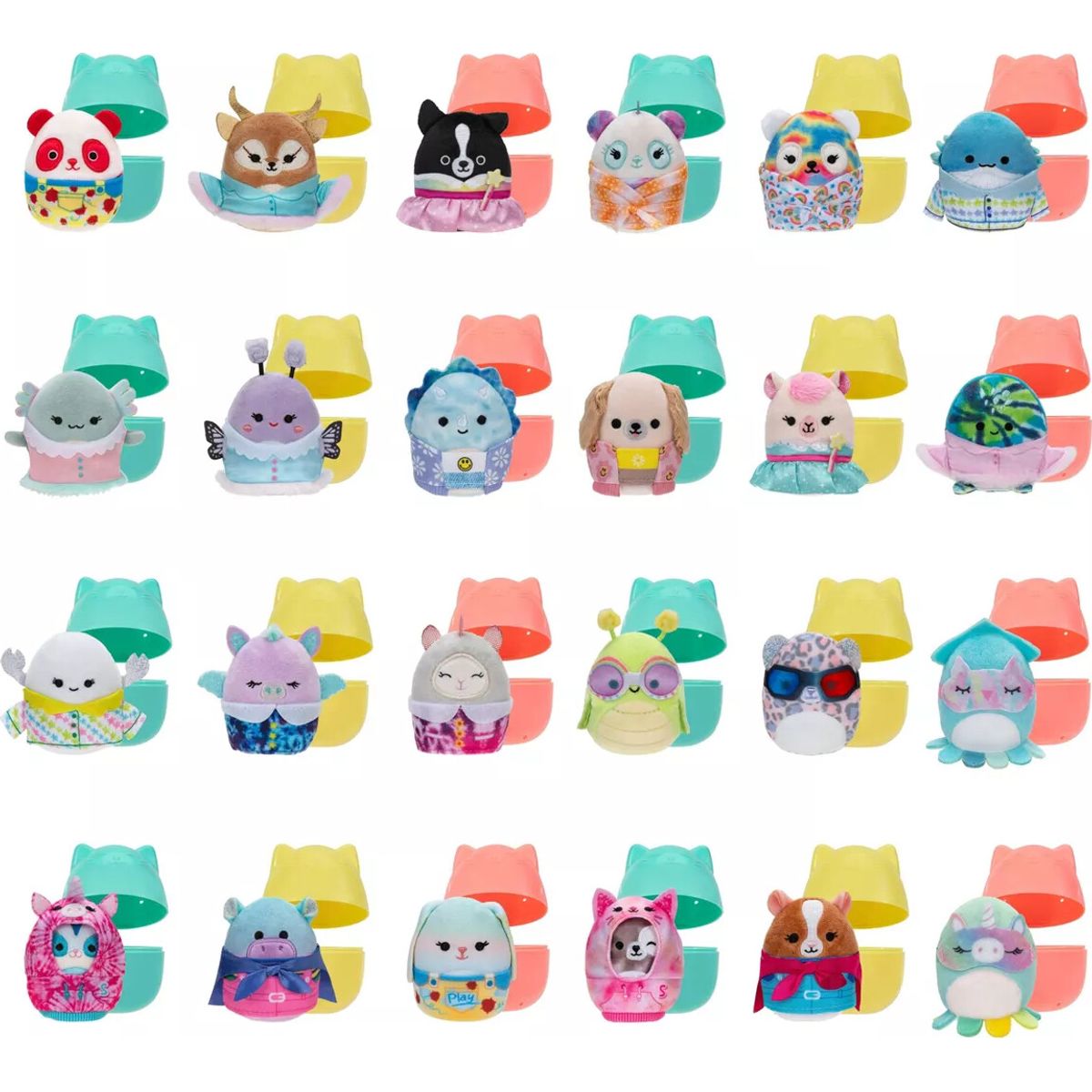 Squishmallows Bamse - Squishville Blind Series 12 - Assorteret