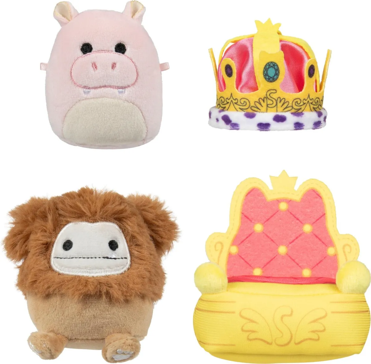 Squishmallows Bamser - Micromallows Legesæt - Royal Parade