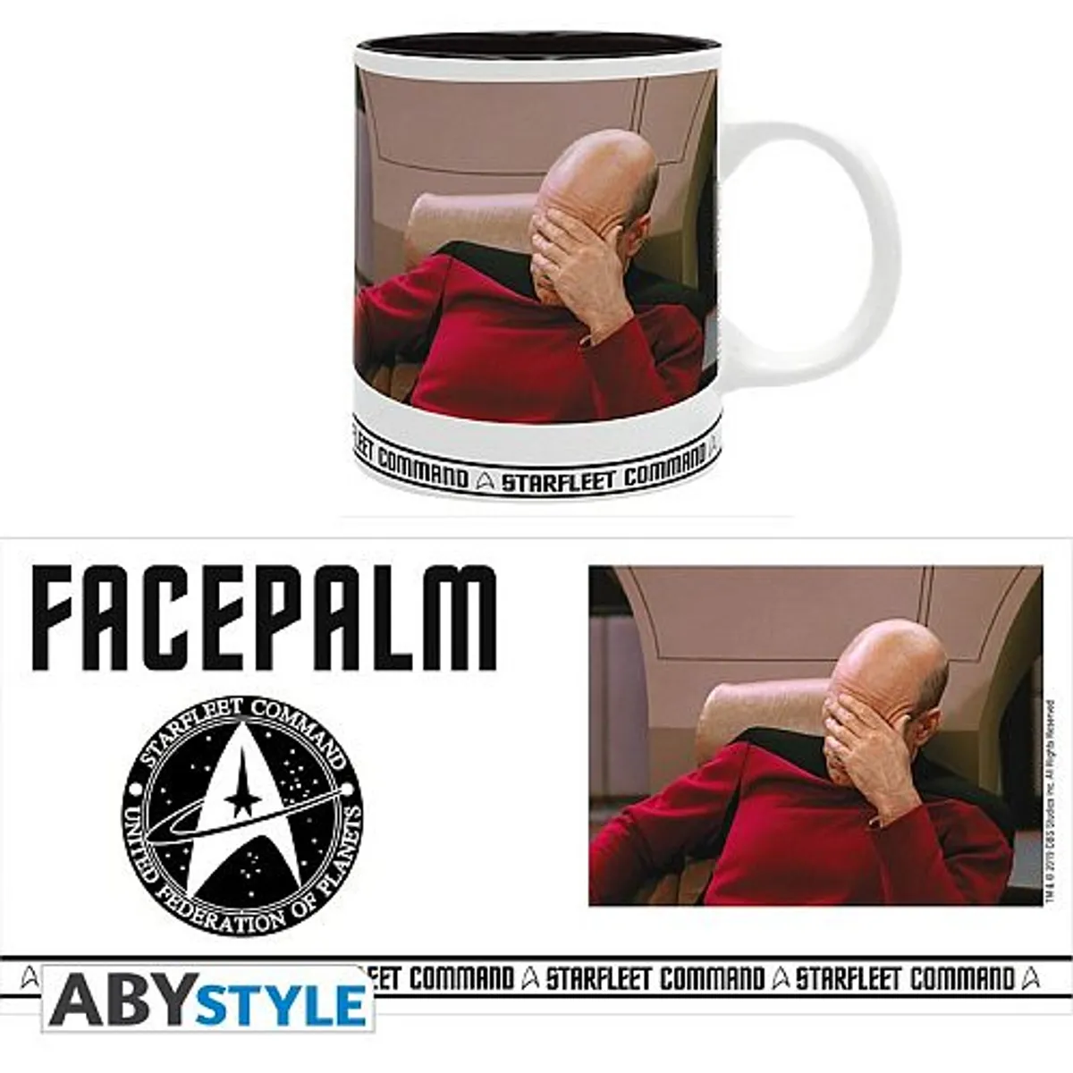 Star Trek - Facepalm Mug 320ml