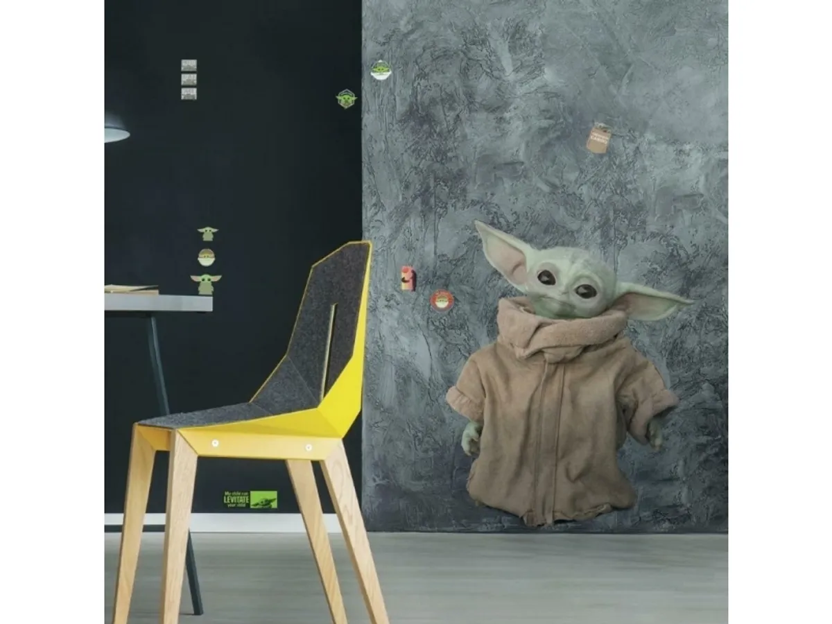 Star Wars Mandalorian - Baby Yoda Kæmpe Wallstickers