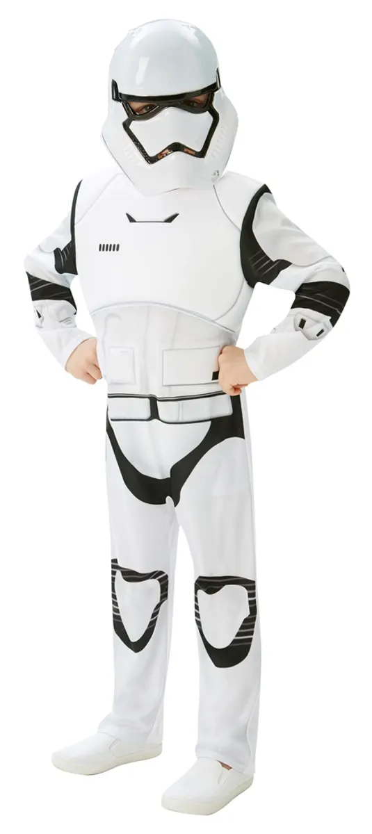 Star Wars Stormstrooper Deluxe dragt med maske str. 5-6 år