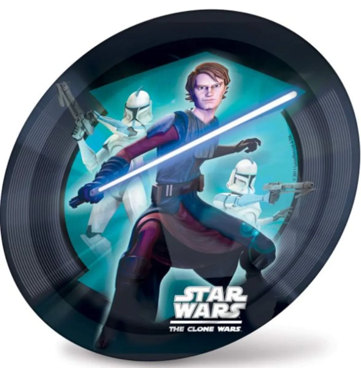 Star Wars: The Clone Wars: Birthday Party Paper Plates 8 Stk