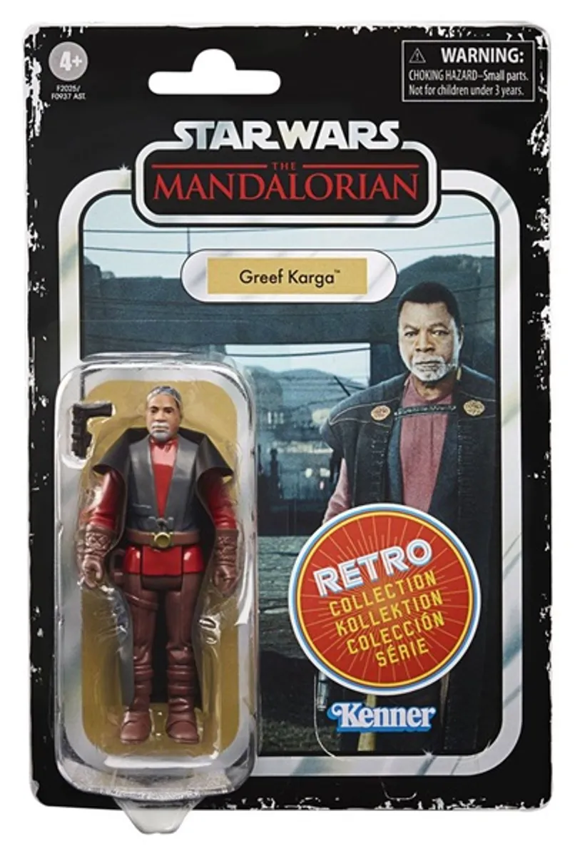 Star Wars: The Mandalorian - Wave 1: Greef Karga (Retro Collection) - Figure 10cm