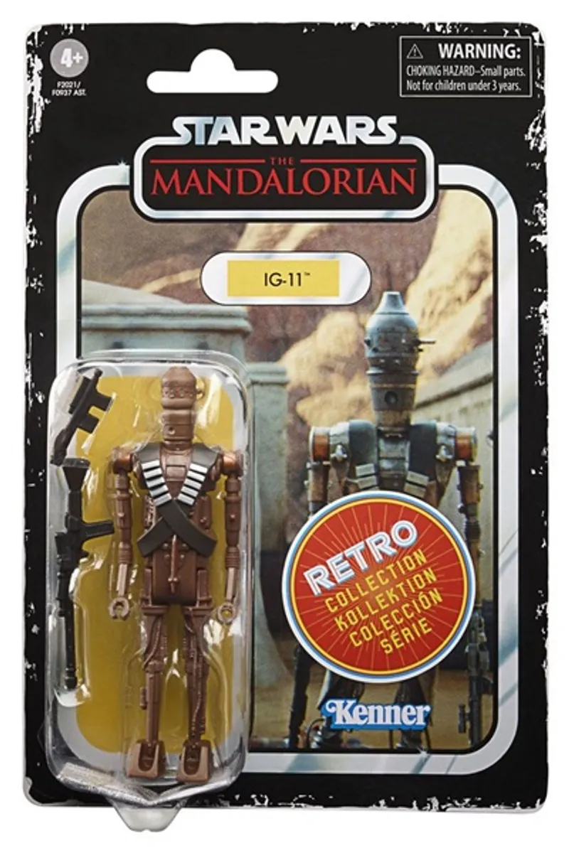 Star Wars: The Mandalorian - Wave 1: Ig-11 (Retro Collection) - Figure 10cm