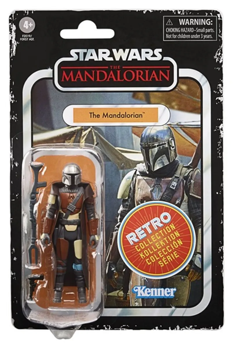 Star Wars: The Mandalorian - Wave 1: The Mandalorian (Retro Collection) - Figure 10cm