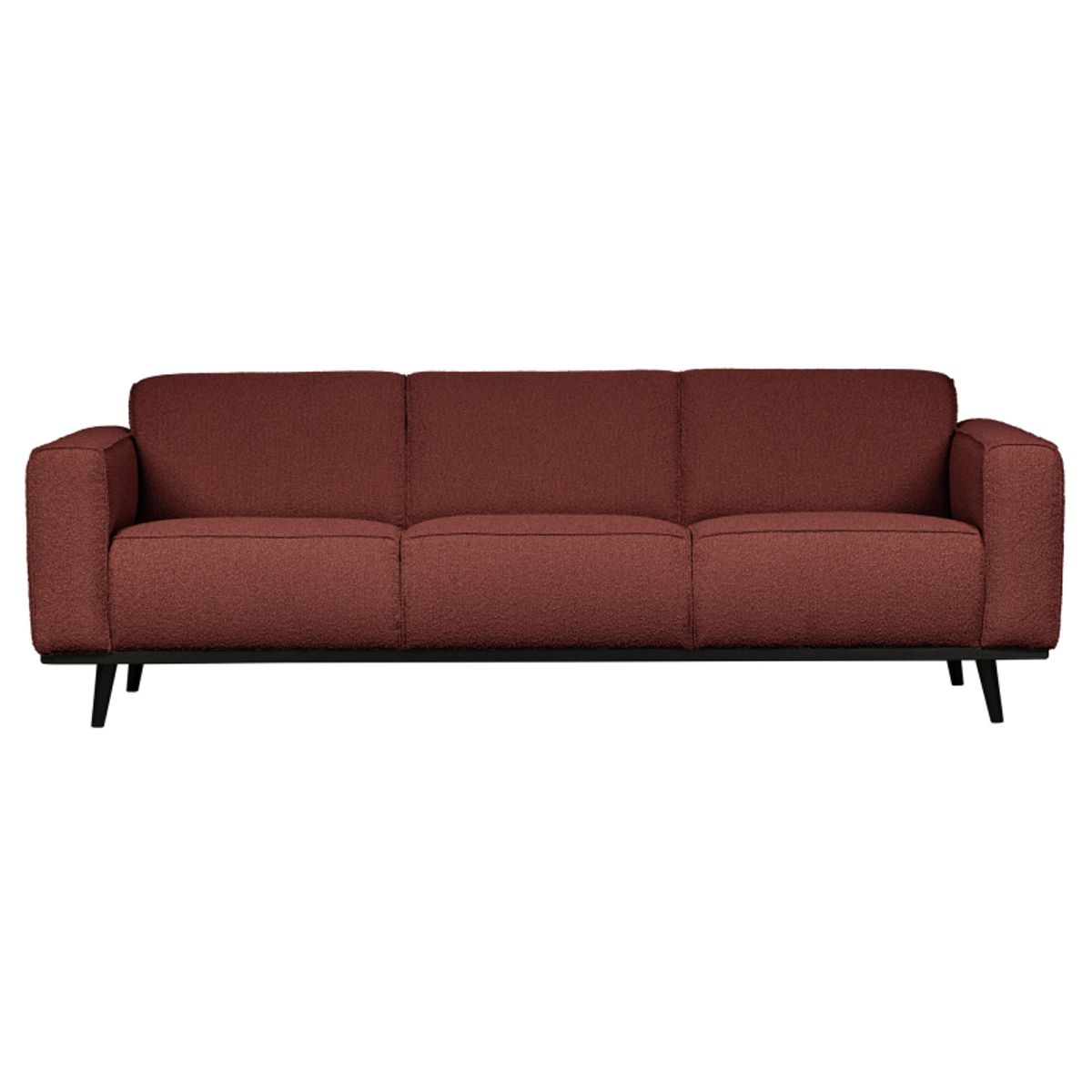 Statement 3-pers Sofa 230 cm Boucle - Chestnut